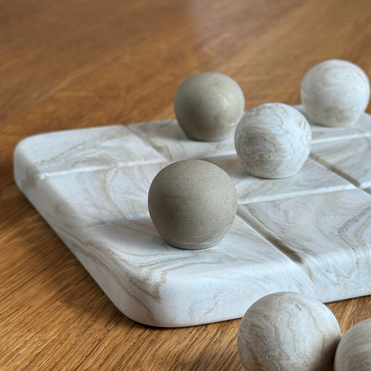 Decorative Tic tac toe game - hand made