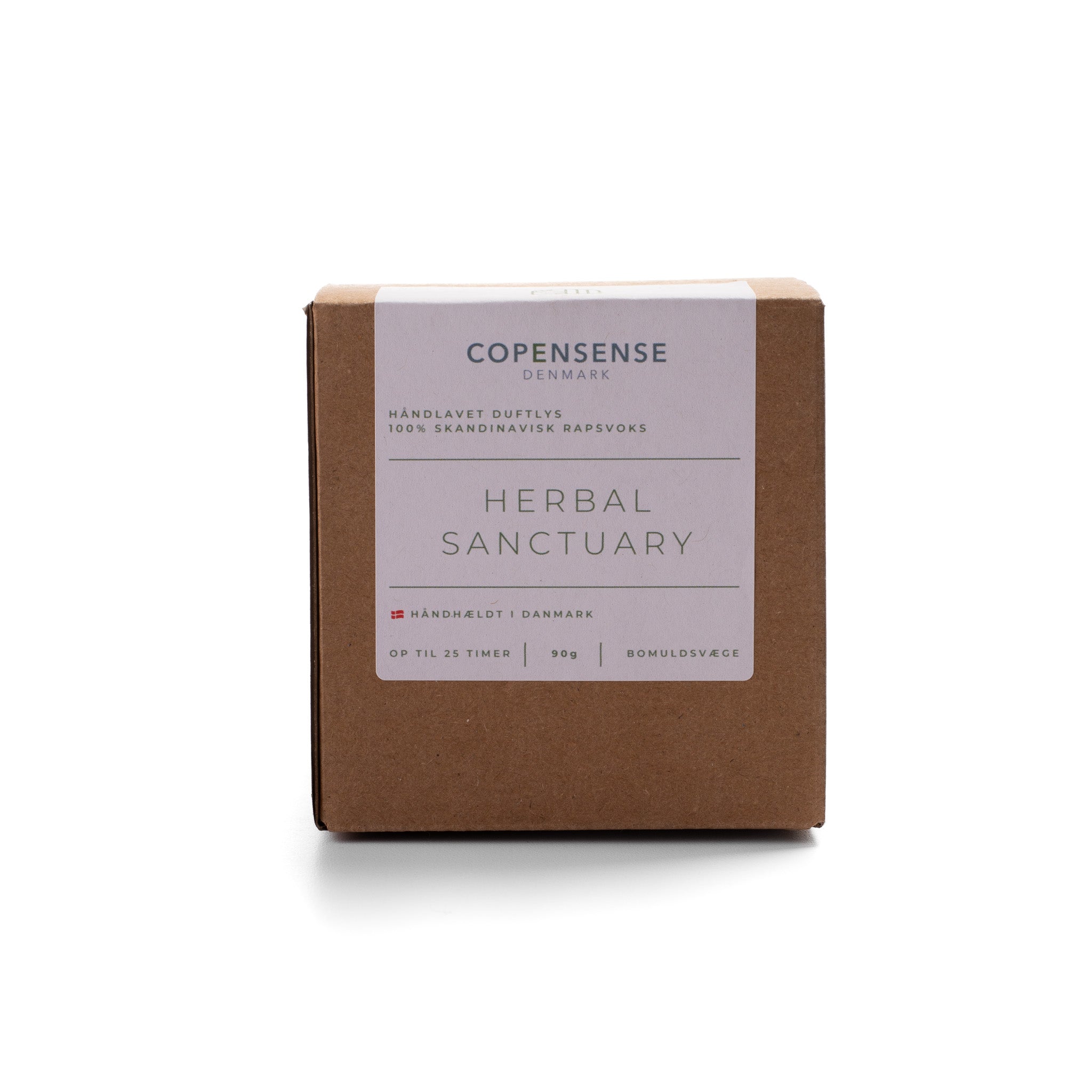 CopenSense Herbal Sanctuary product packaging on a white background
