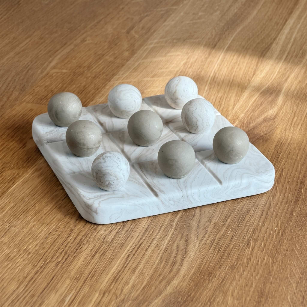 Tic Tac Toe - Handmade Decorative Game