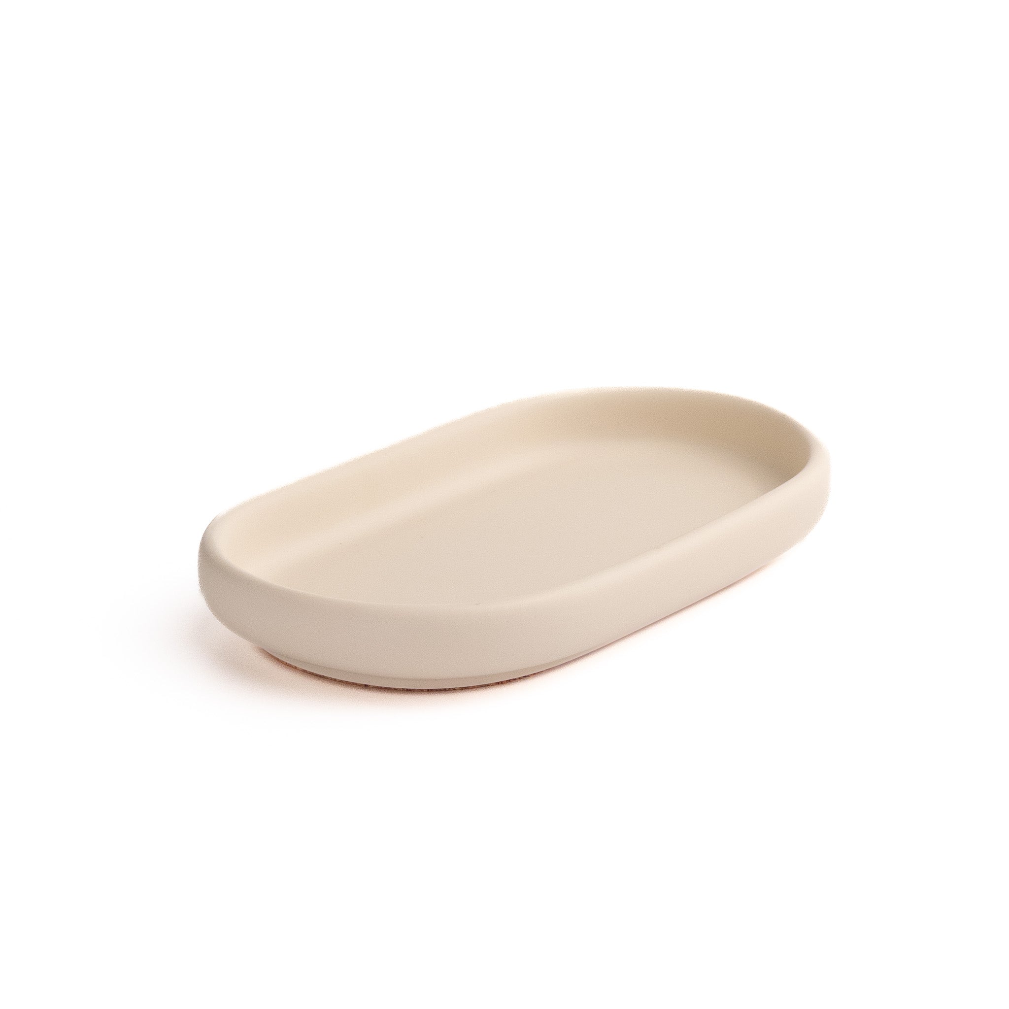 Handmade marbled tray in Shades of Marbled Sand: Chapter 2.3 from Denmark. Minimalist Danish decor on white background.